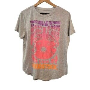 Woodstock Graphic Modern Band Tee T-Shirt Size XXXL
